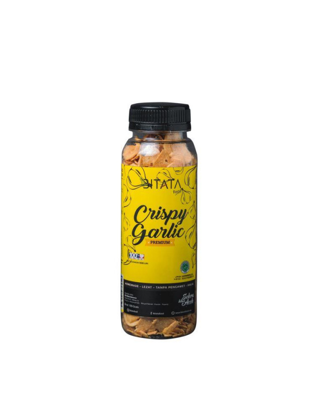 BITATA Crispy Garlic Premium (Bawang Putih Goreng) 100gr