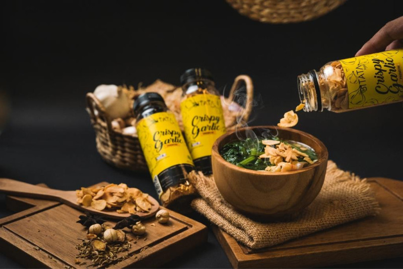 BITATA Crispy Garlic Premium (Bawang Putih Goreng) 100gr