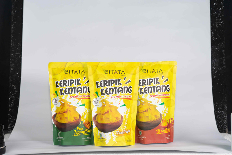 BITATA Keripik Kentang Premium Organic 60gr